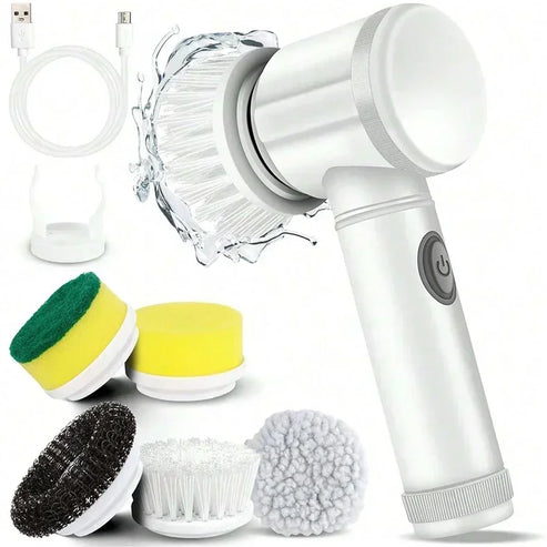 Cordless Electric Spin Scrubber 2025