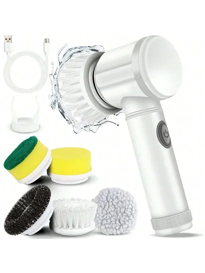 Cordless Electric Spin Scrubber 2025