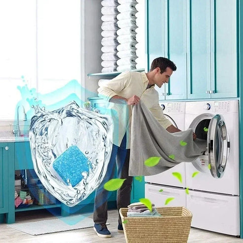 Effervescent Washing Machine Cleaner Tablets