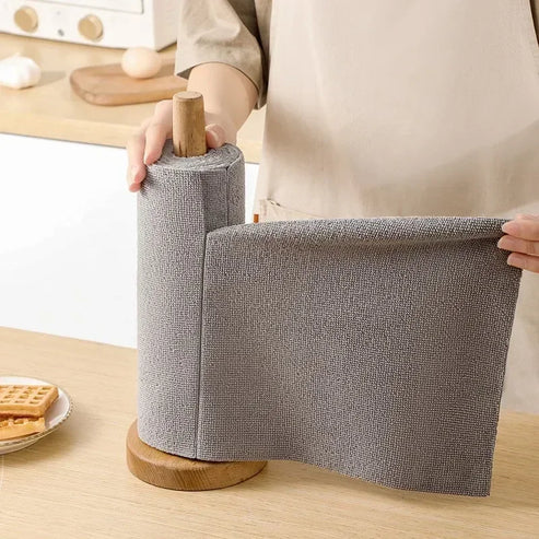 Reusable Microfiber Kitchen Cleaning Roll