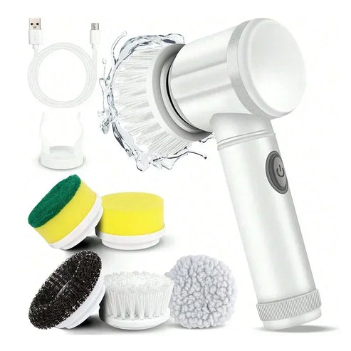 Cordless Electric Spin Scrubber 2025