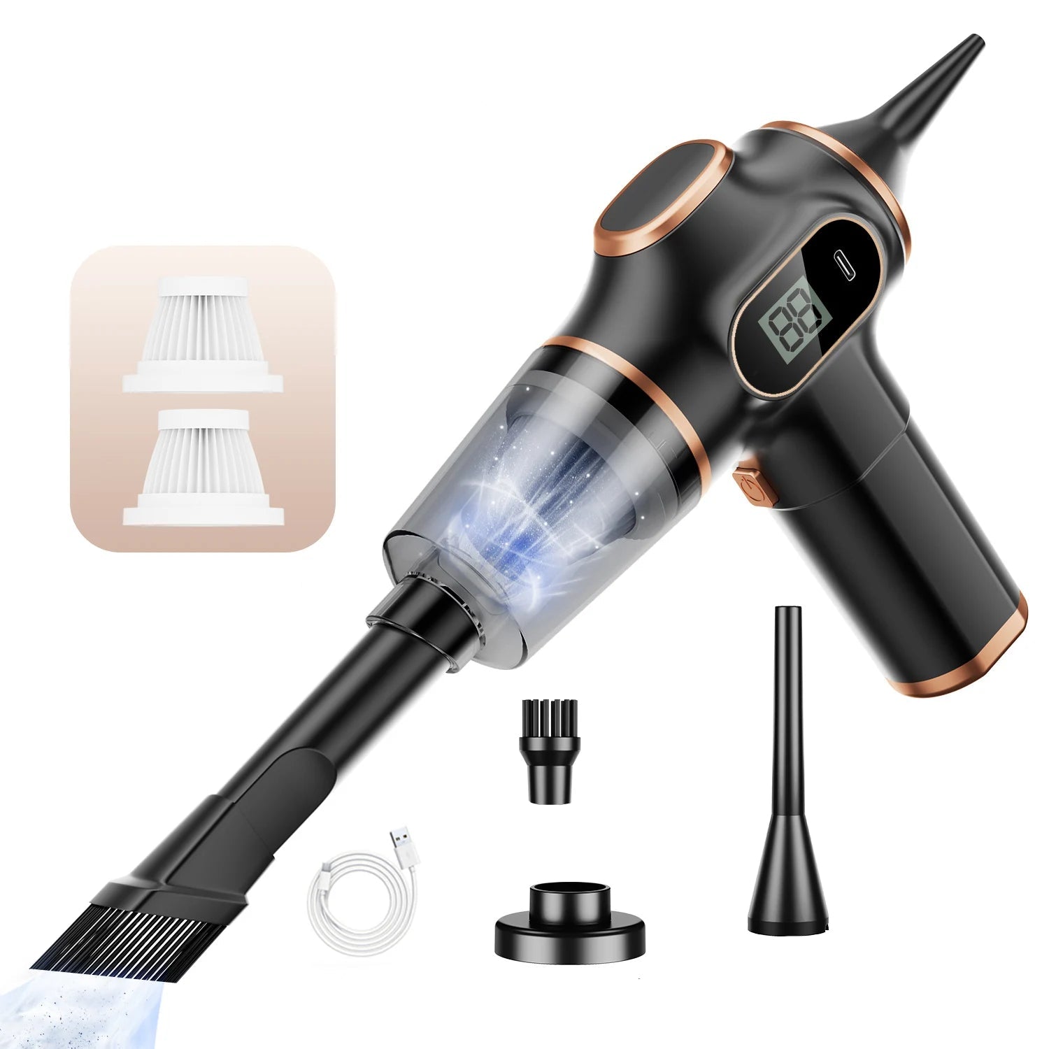 Wireless Mini Car Vacuum