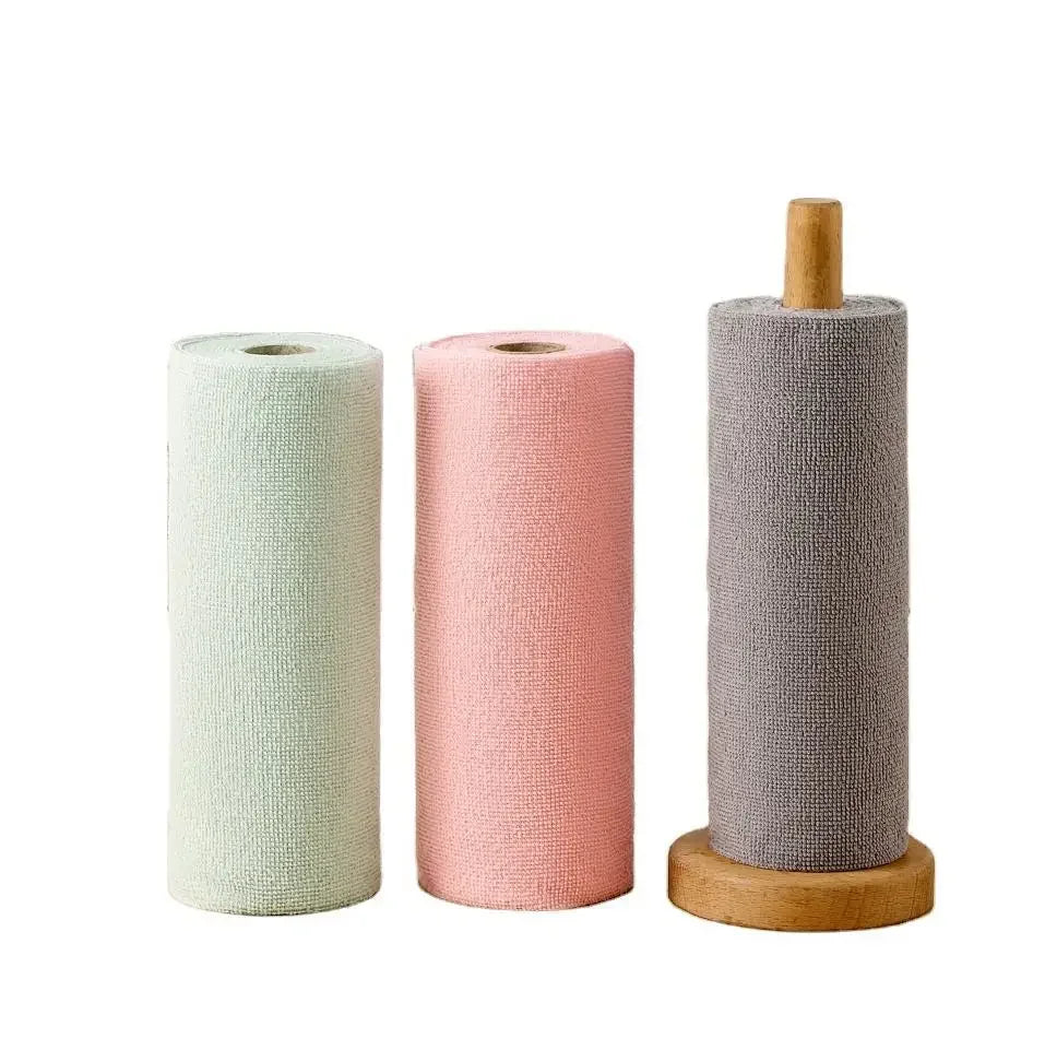 Reusable Microfiber Kitchen Cleaning Roll