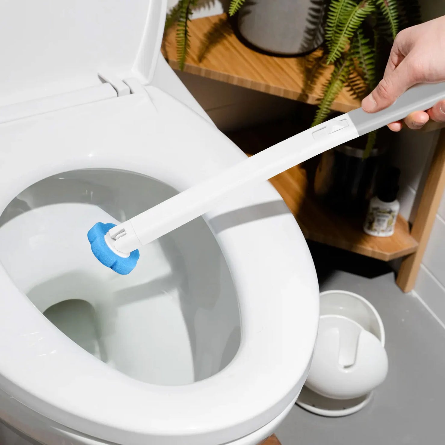 Disposable Toilet Brush Cleaning Kit